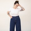 Pantalona Super Alta | Liz Azul Índigo