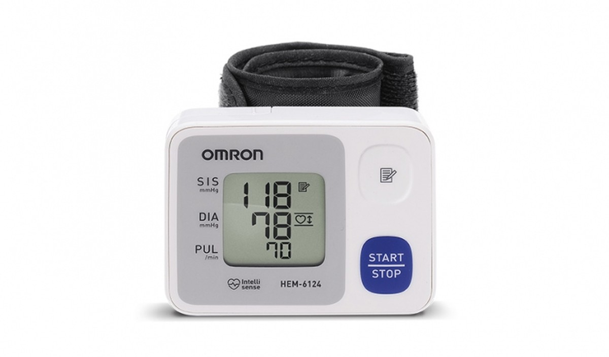 Foto do produto Monitor de Pressão Arterial de Pulso Automático HEM-6124 Omron