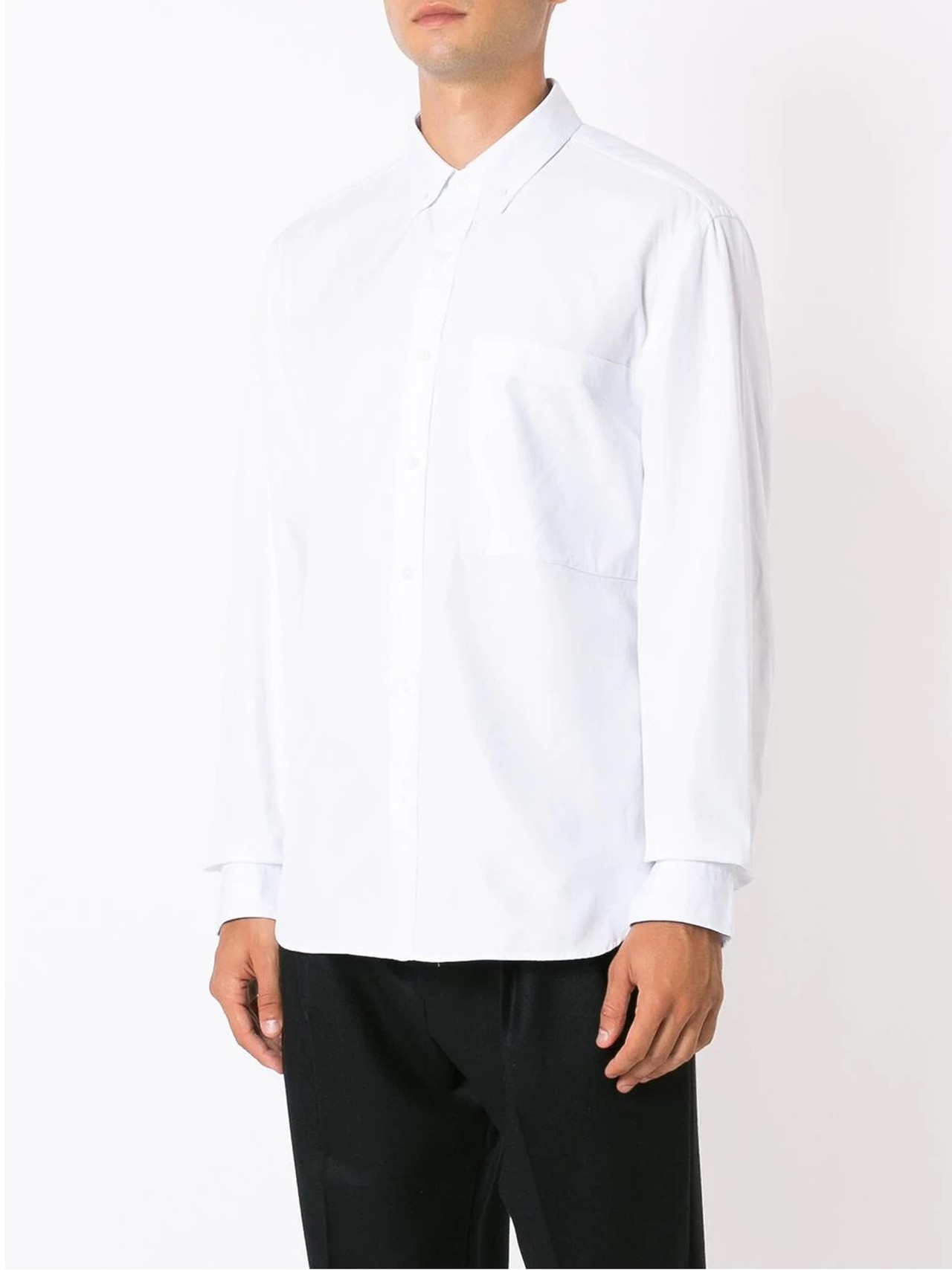 Camisa Esporte Colarinho Branca