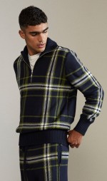 Sweater Tricot Xadrez