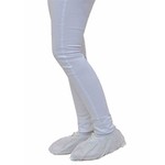 Sapatilha Descartável Propé Gramatura 20 para Proteção de Calçados Branco - 100 Unidades