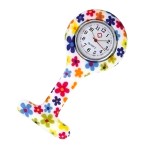 Relógio Lapela de Bolso para Enfermagem Colorido Supermedy Quartz