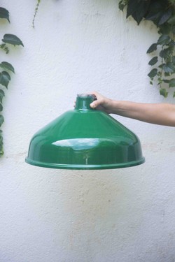 refletor industrial verde 30cm