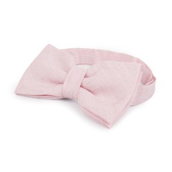 Gravata Borboleta - Linen Pink