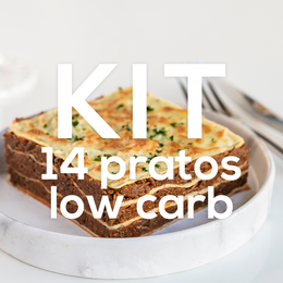 Kit 14 Pratos Low Carb