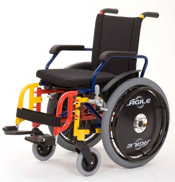Cadeira de Rodas Ágile Infantil até 50kg Jaguaribe