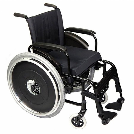 Cadeira de Rodas Alumínio AVD Ortobras Dobrável em X