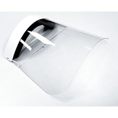 Kit Máscara Protetor Facial Face Shield Reutilizável Ajustável - 100 Unidades