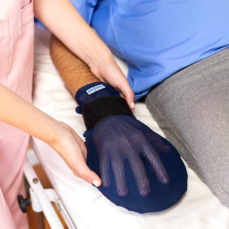 Luva para Contenção e Proteção das Mãos Perfetto Mobilittá em Tecido Respirável
