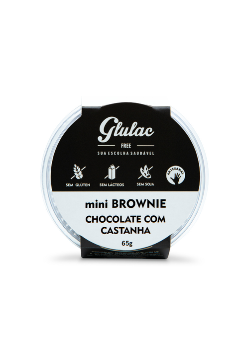 Foto do produto Mini Brownie de Chocolate com Castanhas - 65g
