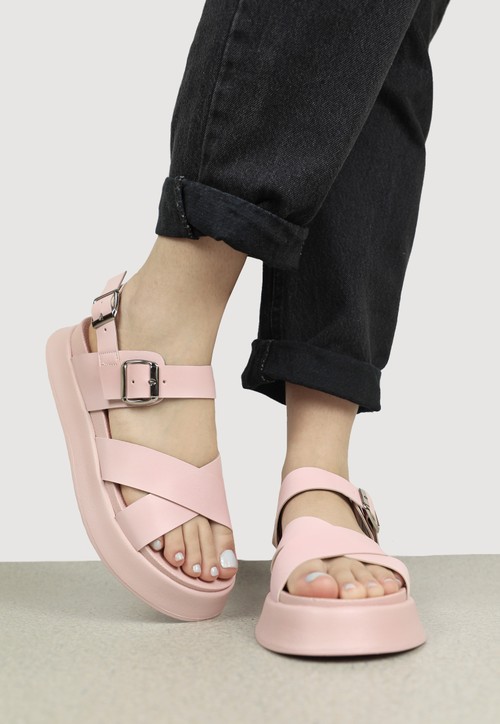 CIÇA sandália - rosa claro (vegan)