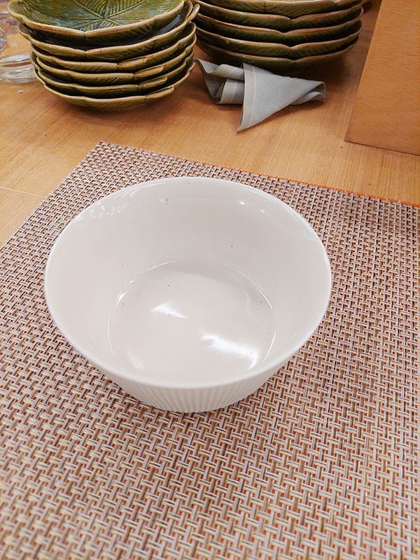 Bowl Ceramica Risks Bege
