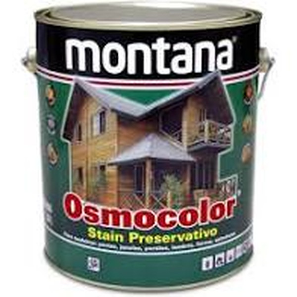 Foto do produto Osmocolor Montana Stain 3,6 Lt Castanho Uv Deck