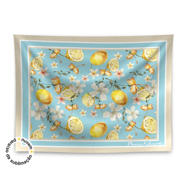 Foto do produto panneau coleção primaverão - watercolor lemons