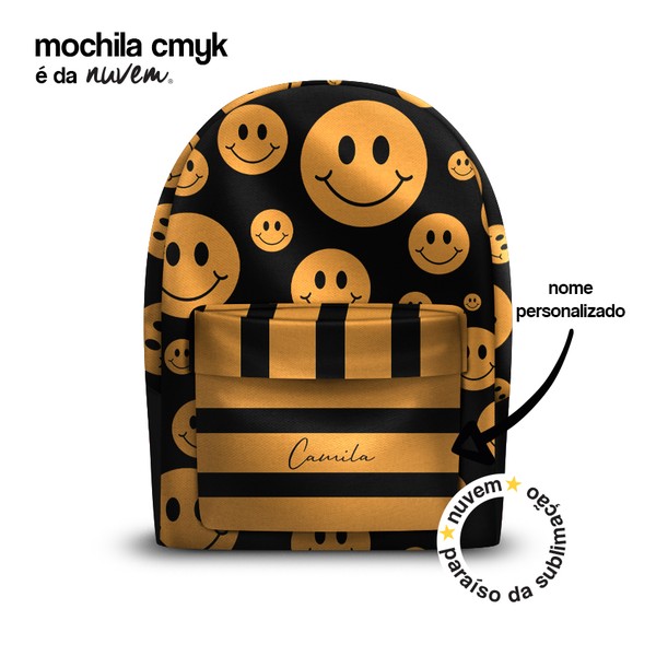 Foto do produto mochila adulto cmyk - smile