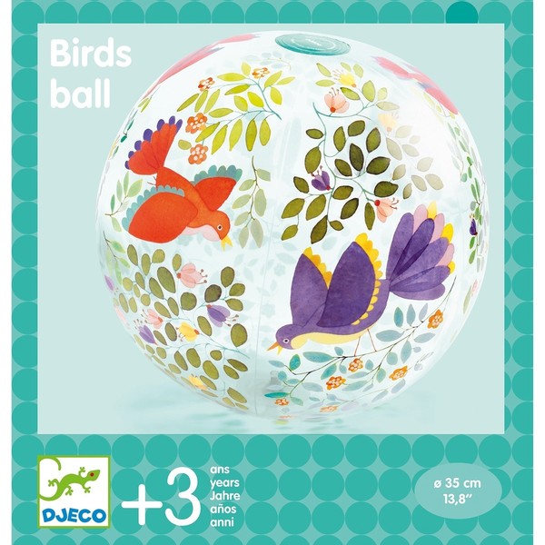 Foto do produto Djeco Bola Inflável 35 cm - Pássaros