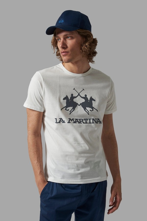 Foto do produto Camiseta La Martina Básica Estampa Logo