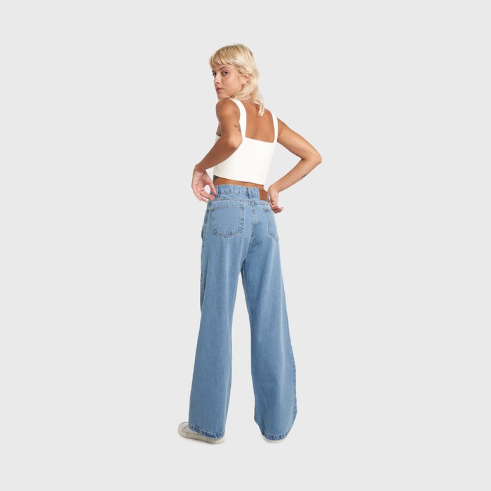 Calça Feminina Pantalona Aragäna | Jeans