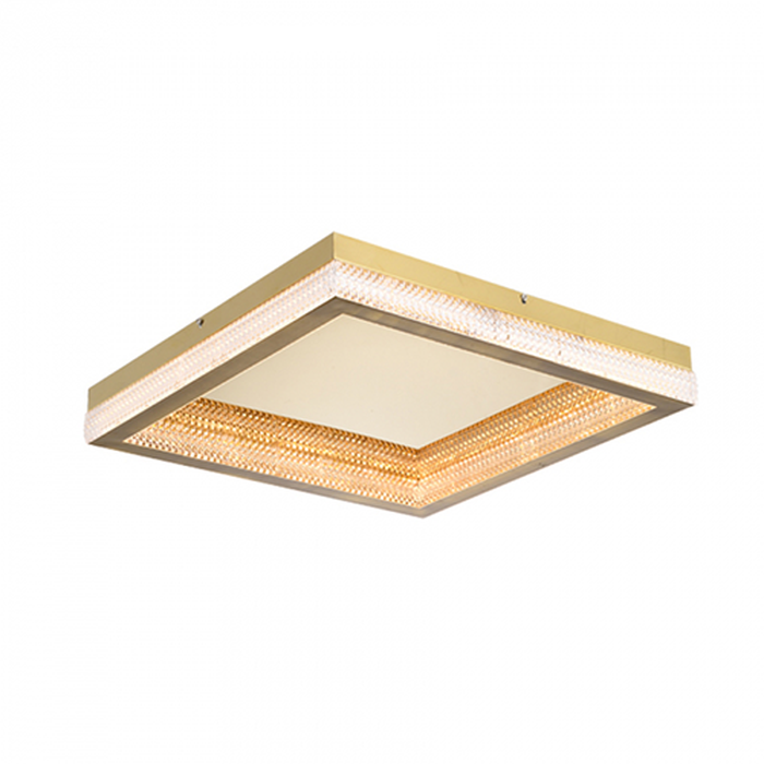 Plafon Queeensland 50x50cm Dourado - Skylight