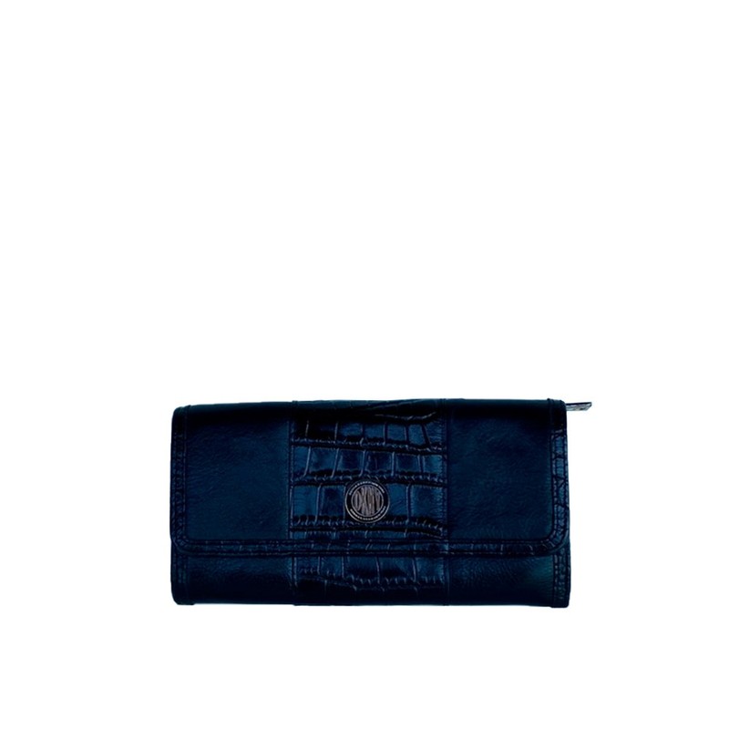 Carteira DKNY Leather Wallet em Couro        