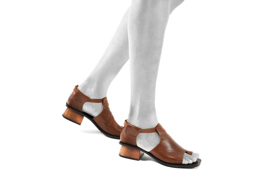 Sandália Vyrsan Top Conhaque + Acessorios|Vyrsan Top Sandal Tan + Accessories