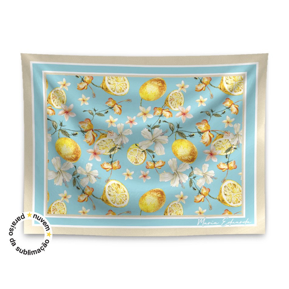 panneau coleção primaverão - watercolor lemons