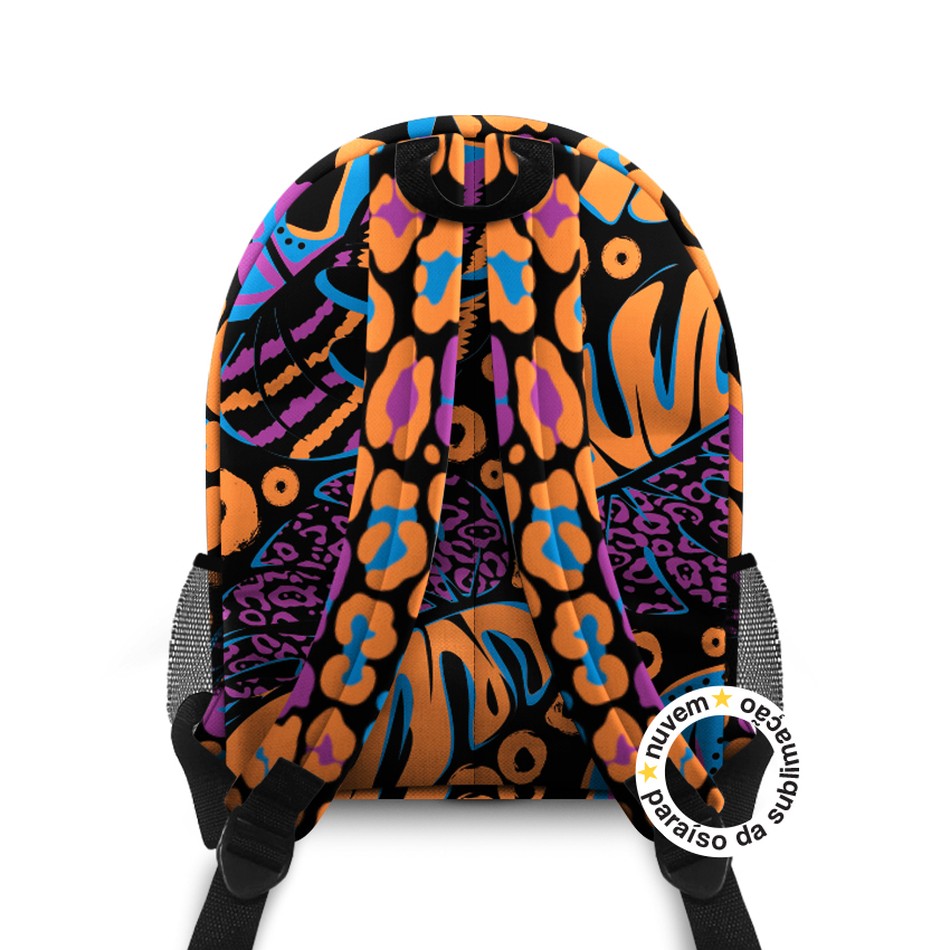 tennis mochila raqueteira coleção fashion - animal print colors