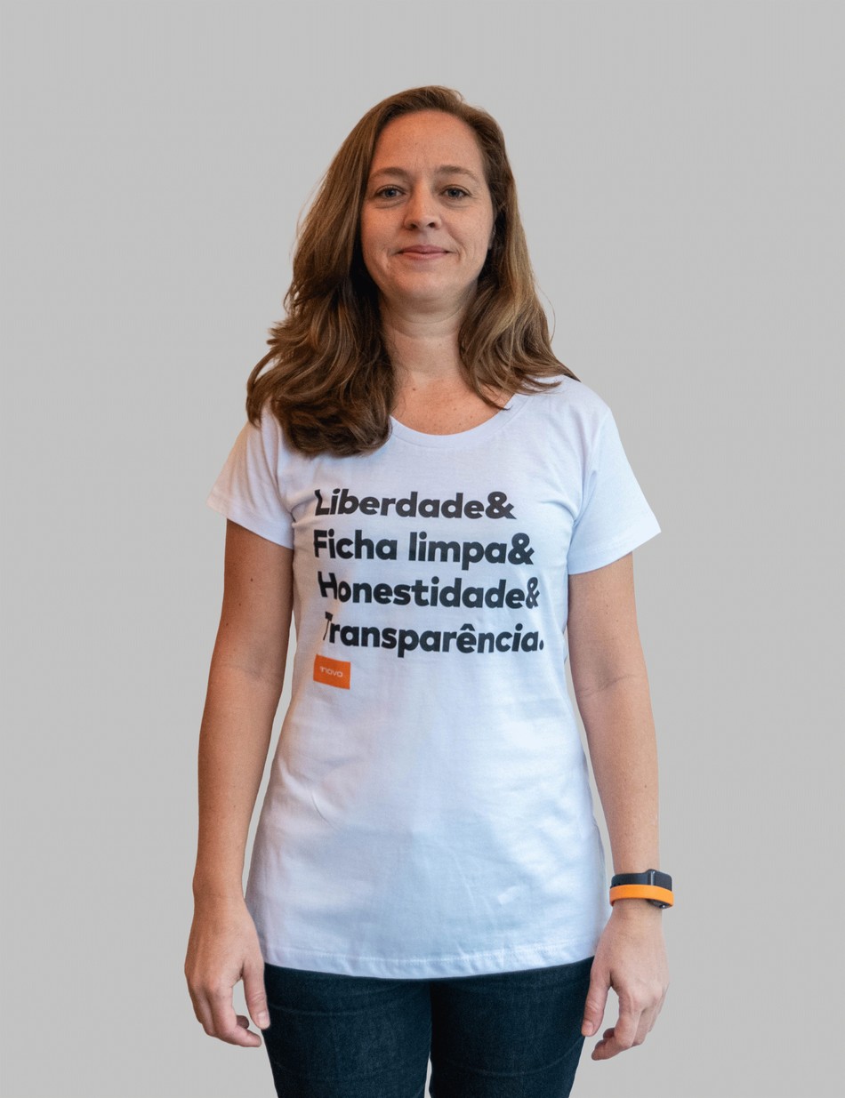 Camiseta And & Branca (Feminina)