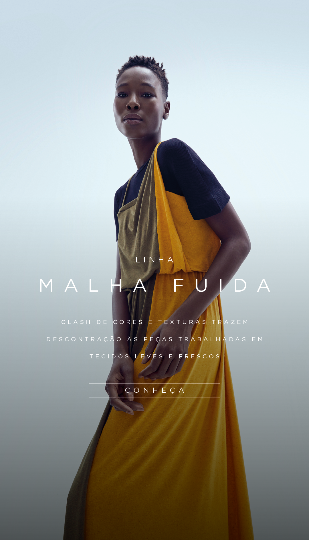 HOME (mobile) | Banner principal MALHA FLUIDA