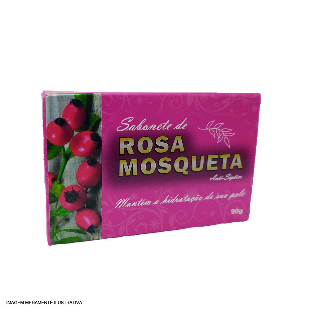 Sabonete Artesanal de Rosa Mosqueta - 90g