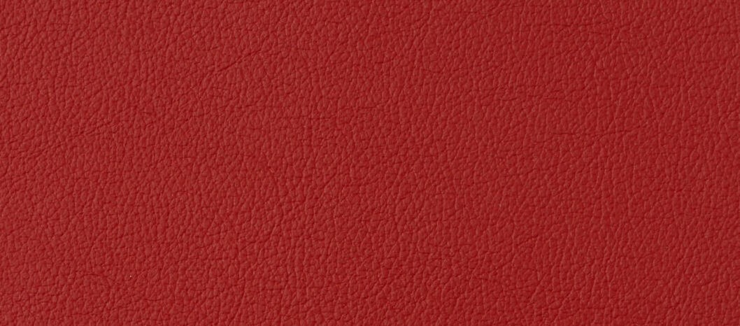 Pré-visualização da personalização do produto Mission Bolinha Couro Vermelho | Dotted Mission Notebook - Red Leather.