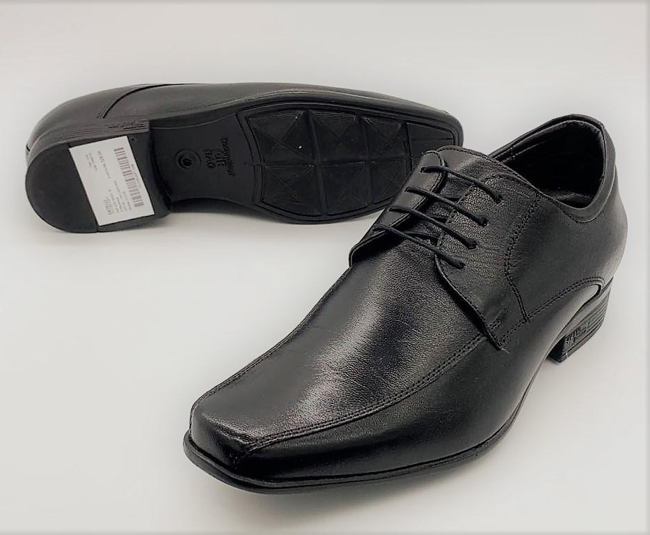 Sapato Masculino Derby Sidecut Com Elevação 6,5 Cm Solado de Borracha