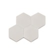 Ladrilho Hidráulico Ladrilar Hexagonal Branco 15x17