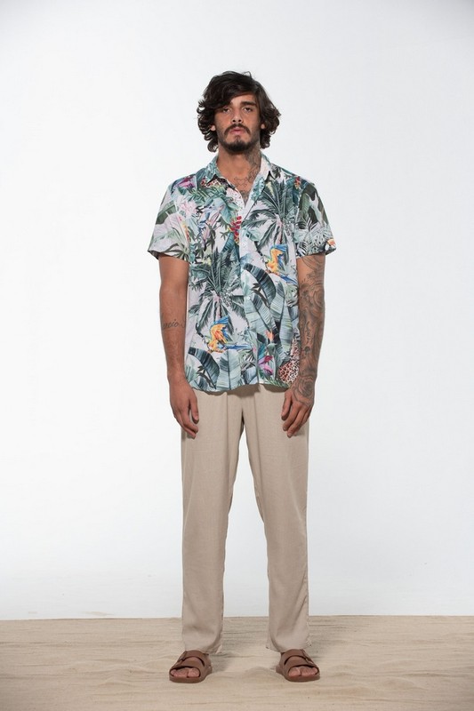 camisa tropical